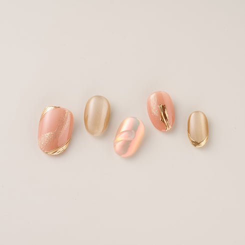 Sunset Glow Luxe – Short, Oval