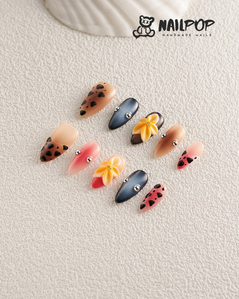 Safari Luxe - Almond Nails