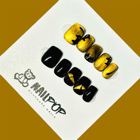 Moonlit Feline - Halloween, Short, Square, Cat