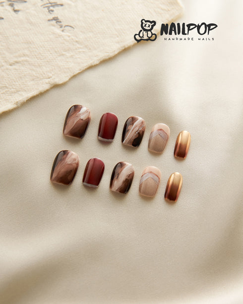 Rosewood Marble - Short Square