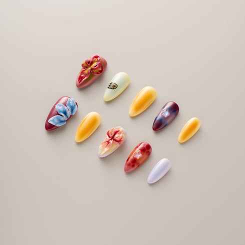 Flame Garden Bloom - Long Almond