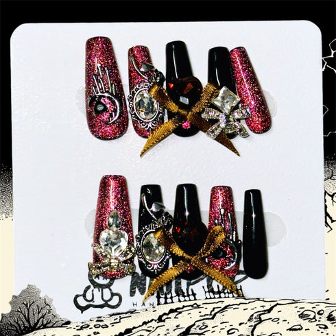 Violet Veil-Halloween, Long, Black, Purple, Ballerina