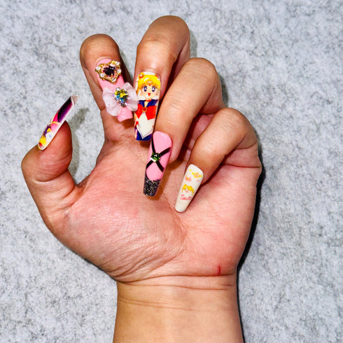 Moonlight Magic - Anime, Long, Ballerina, Pink