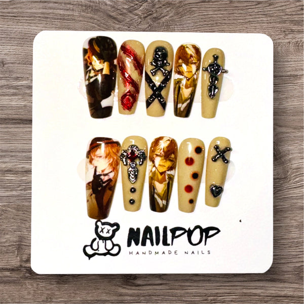 Crimson Gravity: Chūya Nakahara- Anime, Long, Ballerina, Bungo Stray Dogs