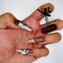 Gothic Elegance - Halloween, Long, Ballerina, Black, Silver, Floral