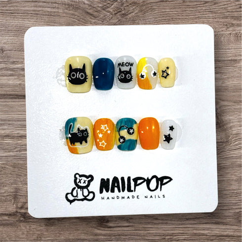 Cosmic Cat Chronicles - Short, Square, Cat