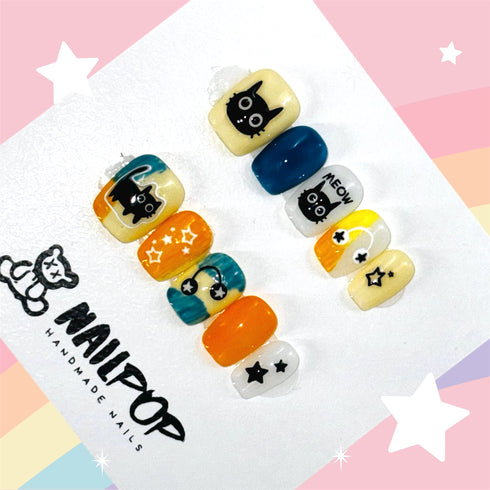 Cosmic Cat Chronicles - Short, Square, Cat