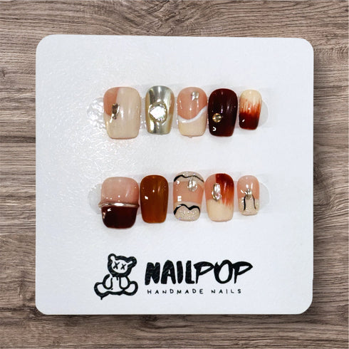 Rustic Romance -Short, Square, French