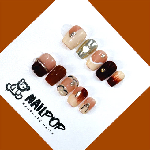 Rustic Romance -Short, Square, French