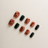 Amber Tortoise Forest Green - Short, Square