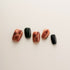Amber Tortoise Forest Green - Short, Square