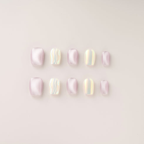 Aurora Pearl Wave - Short, Square