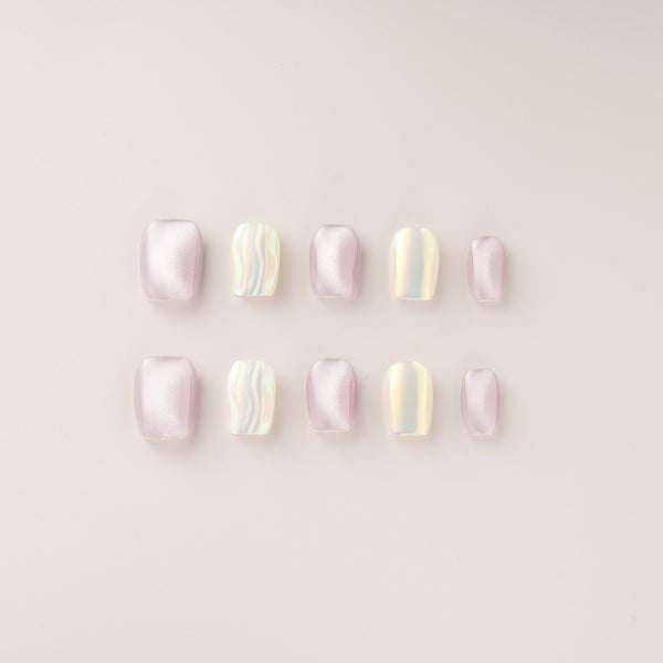 Aurora Pearl Wave - Short, Square