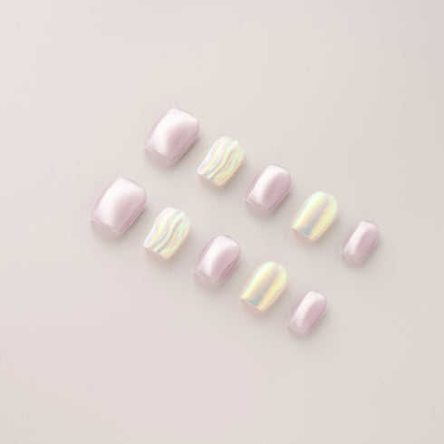 Aurora Pearl Wave - Short, Square