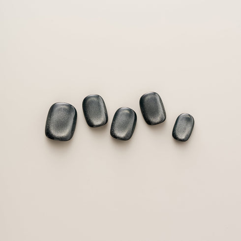 Black Cat Eye Shimmer Classic - Short, Square