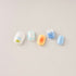 Candy Pop Sunrise Blobs - Short, Square