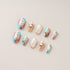 Coral Shore Seashell - Short, Round