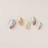 Coral Shore Seashell - Short, Round
