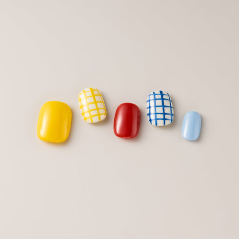 Crayon Color Grid - Short, Square