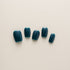 Deep Teal Glossy Classic - Short, Square