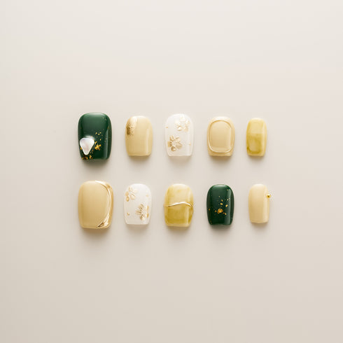 Golden Harmony – Short, Square