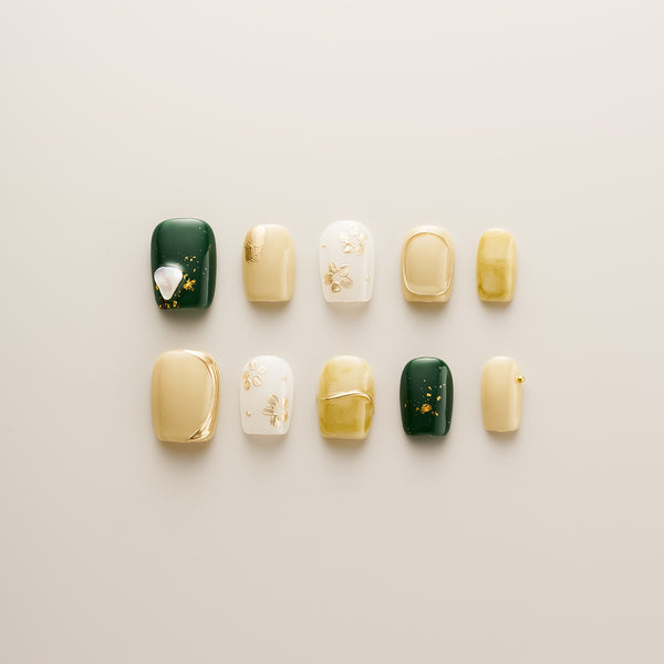 Golden Harmony – Short, Square