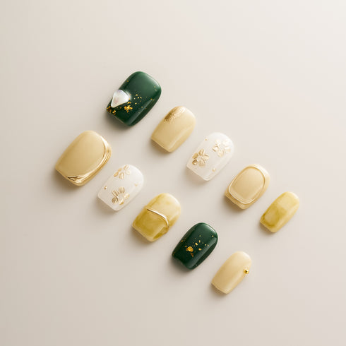 Golden Harmony – Short, Square