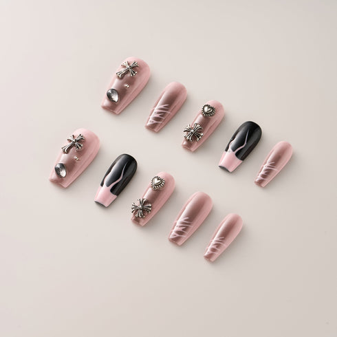 Gothic Cross Matte Luxe - Long, Ballerina