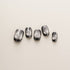 Gunmetal Silver Cat Eye - Short, Square