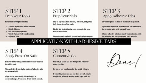 Sparkling Elegance - Hand Painted Press On Nails Glue On, False Gel Press-on, 3D Acrylic Nail Cute Gift for Her, Square