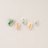 Jade Mist Watercolor - Short, Round