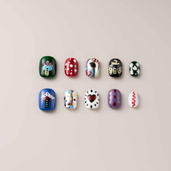 Mushroom Pop Art - Short, Square