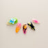 Neon Butterfly Pop Art - Long, Almond