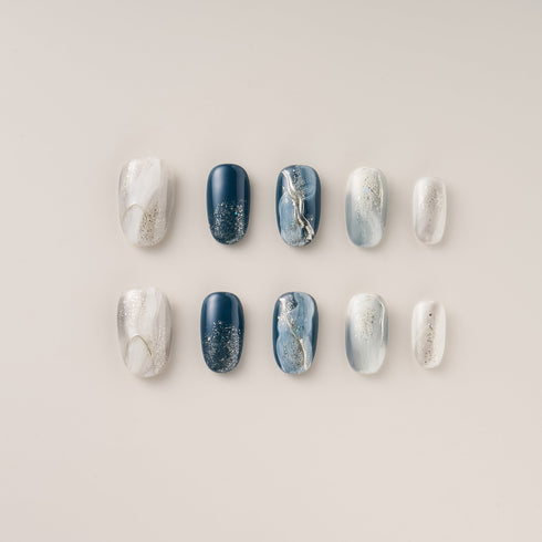 Ocean Marble Frost - Short, Round
