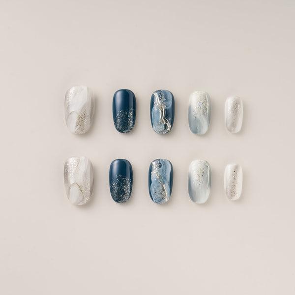 Ocean Marble Frost - Short, Round