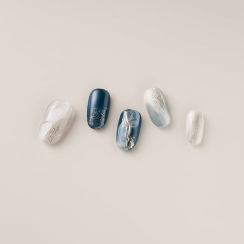Ocean Marble Frost - Short, Round
