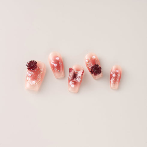 Rose Butterfly Pearl Bloom - Mid, Ballerina