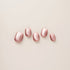 Rose Gold Metallic Shimmer - Short, Round