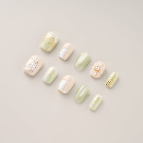 Sage Garden Luxe - Short, Square