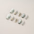 Sage Sculpt Silver - Mid, Square