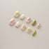 Spring Rose Butterfly Olive - Short, Square