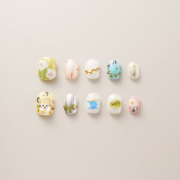 Spring Song Bear Garden - Short, Round
