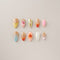 Tropical Shell Lily Ladybug - Long, Almond